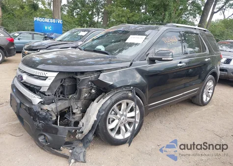 2014 Ford Explorer Xlt z USA, uszkodzony, nr VIN 1FM5K7D85EGC22150